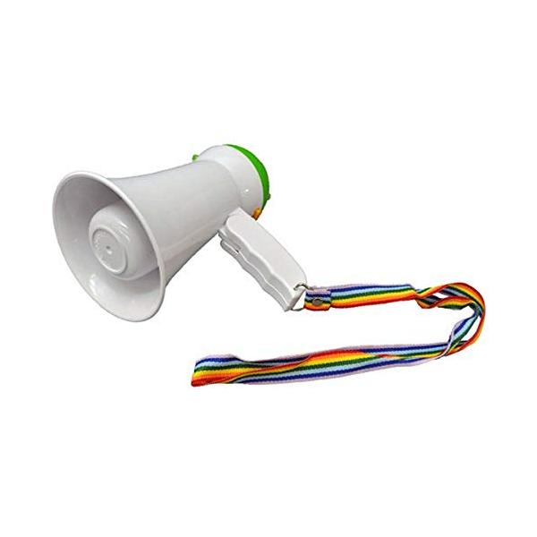【ご購入後の当店からの連絡はご登録のメールアドレスに通知いたします。必ずご確認ください】【商品概要】ミニハンドタイプなので大げさにならず、大活躍です。運動会や、野外でのイベント、災害時の備え等に。ボリューム調整OK!緊急時のサイレン付き。可...
