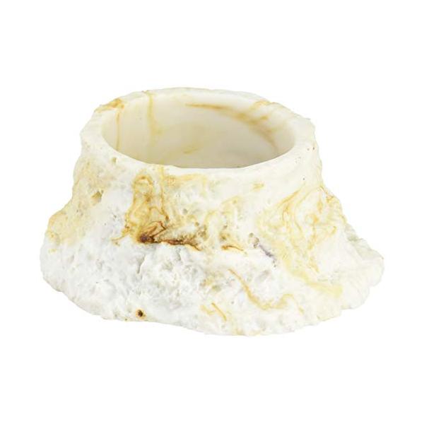 【商品概要】本体サイズ (幅X奥行X高さ) :6.5×6.5×3cm本体重量:70g原産国:中華人民共和国【商品説明】説明商品紹介ずっしりとした安定感、天然石の風合いをもつ爬虫類・両生類用のエサ&amp;水入れです。原材料・成分ポリレジン【...