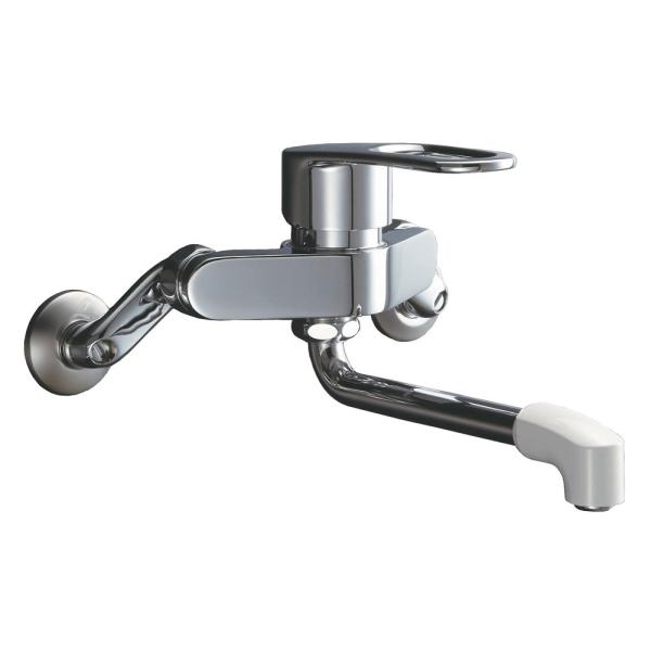 LIXIL(リクシル) INAX キッチン用 壁付 シングルレバー混合水栓 ソフト