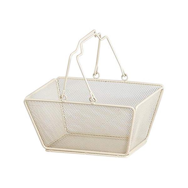 【ご購入後の当店からの連絡はご登録のメールアドレスに通知いたします。必ずご確認ください】【商品概要】サイズ:23.5×13(取手含まず)×17.5cm【商品説明】取っ手付きの便利なメッシュバスケット小さなものを入れても大丈夫な細かい網目シン...