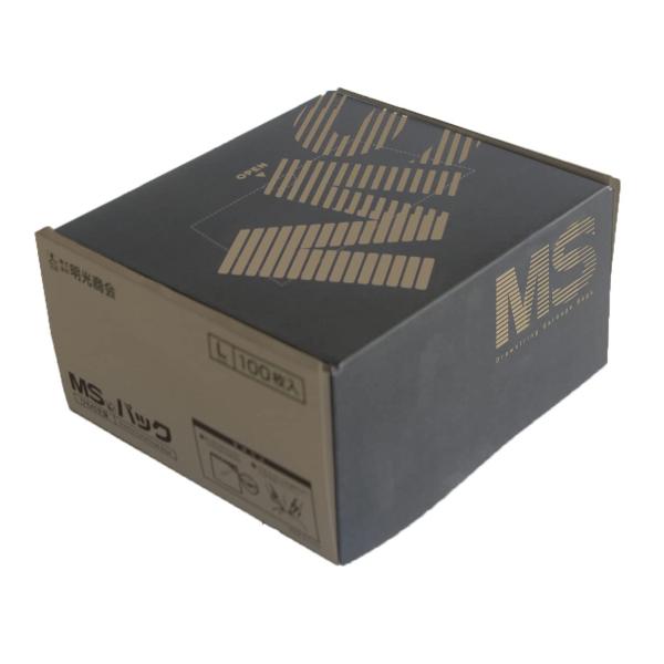 【商品概要】容量：100?口幅100×深さ85センチ色：透明長年愛されている丈夫で清潔なシュレッダーゴミ袋MSパックひも付きのため巾着袋のように袋口を縛れます。【商品説明】【商品詳細】ブランド：明光商会(Meiko Shokai)商品種別：...