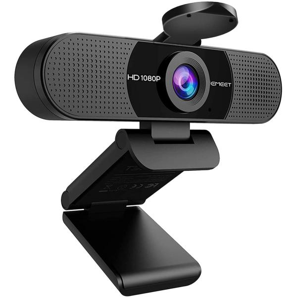 EMEET Webカメラ C960 HD1080P 200万画素 90°広角