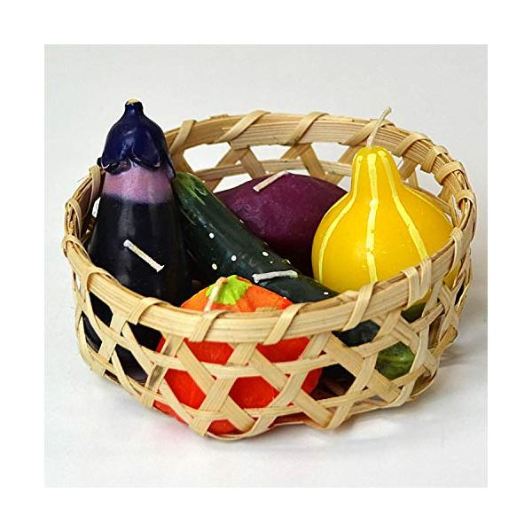 【商品概要】夏の野菜盛りをキャンドルに。【商品説明】商品紹介お盆になると帰ってくる「ご先祖様のおもてなし」の定番、夏の野菜盛り。野菜の種類に決まりはなく、夏に採れる野菜をお供えするのが一般的。地方によって違いはありますが、定番のお供え野菜を...