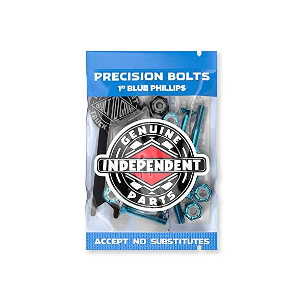 【ご購入後の当店からの連絡はご登録のメールアドレスに通知いたします。必ずご確認ください】【商品概要】スケートボードビス ナット ハードウエアインディペンデントINDEPENDENT【商品説明】デッキとトラックを固定するためのボルト、ナットの...
