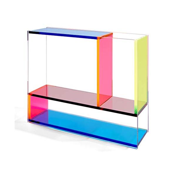 【商品概要】素材:アクリルサイズ(cm):8×18.5×24、893g【商品説明】説明人気のフラワーベースの新色が登場です。透明なネオンカラーのアクリルパネルによって、楽しい色のコラボレーションと美しい影が生まれます。著名なオランダ人アーテ...