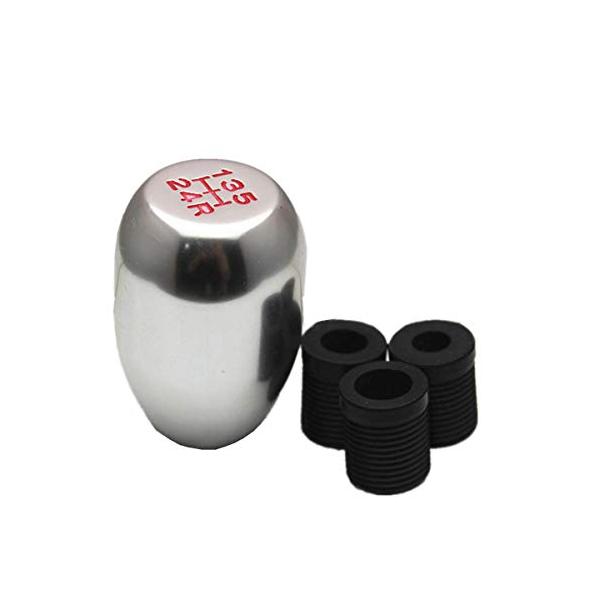 【ご購入後の当店からの連絡はご登録のメールアドレスに通知いたします。必ずご確認ください】【商品概要】高品質のチタン風アルミニウム合金製。サイズ：3.8cm×6cm。重量：約125g。M8/M10/M12 アタッチメント付属。5速マニュアルト...