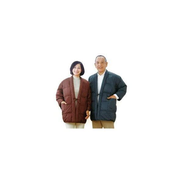 あったか 羽毛半天 ダウン 洗える 婦人用