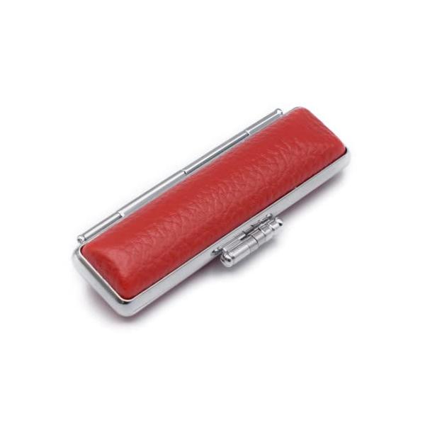 【ご購入後の当店からの連絡はご登録のメールアドレスに通知いたします。必ずご確認ください】【商品概要】直径12mm×長さ60mmまで収納できる印鑑ケースいつでも使用できる朱肉付き乾燥を防ぐ為のふた付き【商品説明】説明お手持ちの実印や銀行印を汚...