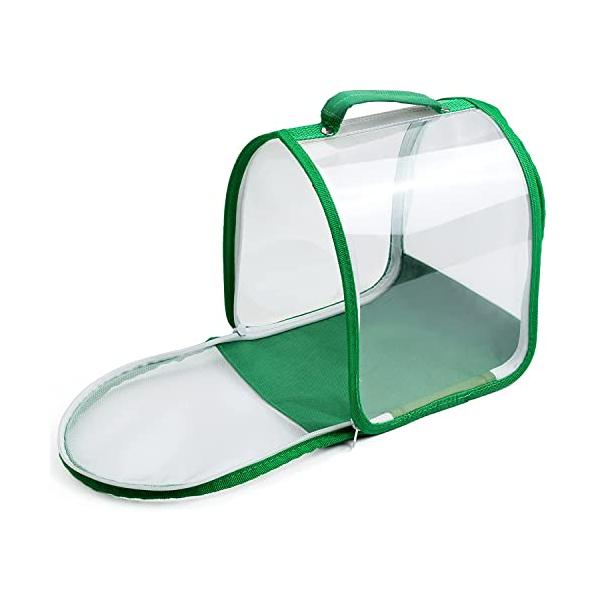 【ご購入後の当店からの連絡はご登録のメールアドレスに通知いたします。必ずご確認ください】【商品概要】小型軽量、ハンドル付きなので非常に簡単に外に持ち運ぶことができます。両側のメッシュ設計により、ケージ内の空気循環が確保され、内部が安全で快適...