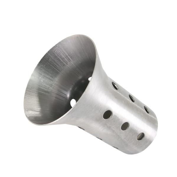 インナーサイレンサー 60mm 消音 ステンレス バッフル 差込用 汎用 Dタイプ バイク オートバイ マフラー 排気音 抑制 カスタム パーツ 交換