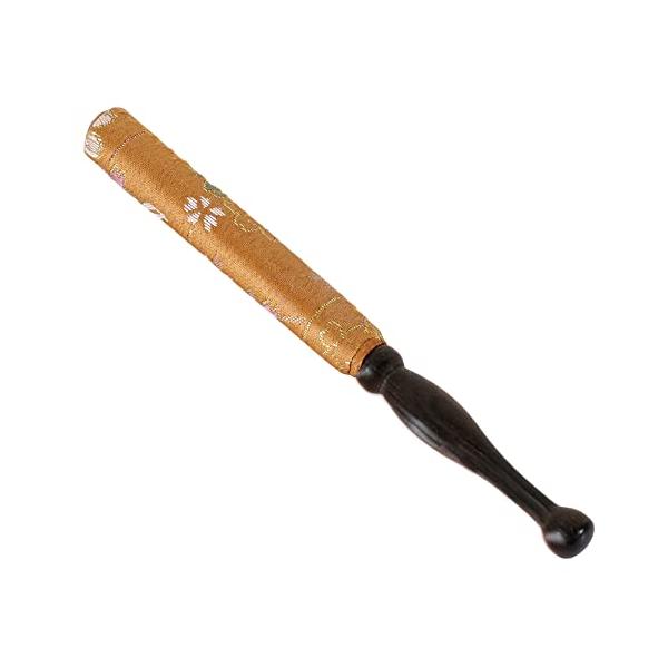 【ご購入後の当店からの連絡はご登録のメールアドレスに通知いたします。必ずご確認ください】【商品概要】さくら柄のりん棒です。リン棒の叩く部分に金襴が使われているので、音色が長く響きます。持ち手部分には「黒檀」の無垢材を使用しています。天然木の...