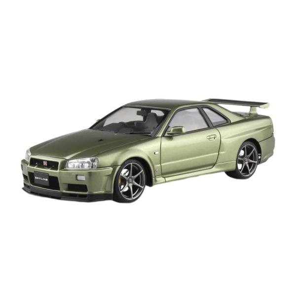 青島文化教材社(AOSHIMA) 1/24 プリペイントモデルシリーズ ニッサン BNR34 スカイライン GT-R V・spec II Nur'02