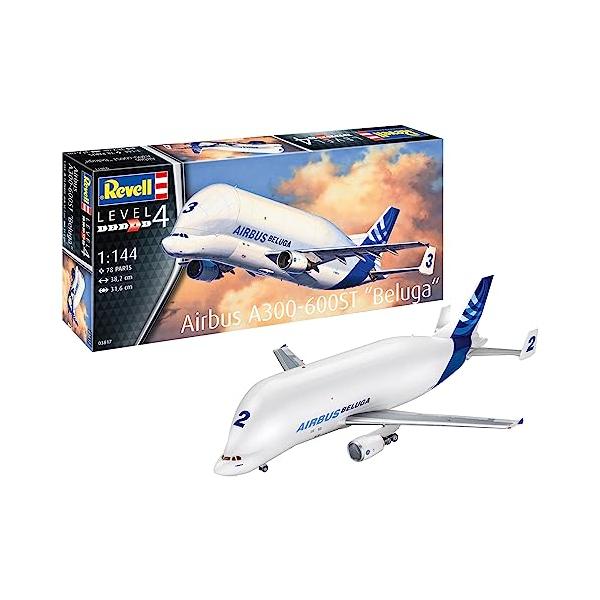 ヘルパ1/500JAL   A300-600R ドイツレベル 1/144 エアバス A300-600ST ベルーガ プラモデル