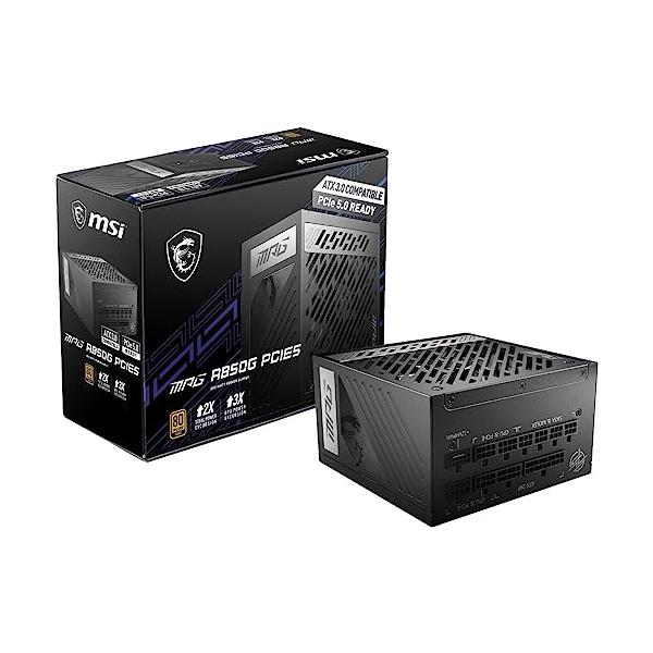 MSI 850W自作PC電源ユニットMPG A850G PCIE5 (80PLUS GOLD PCIe5