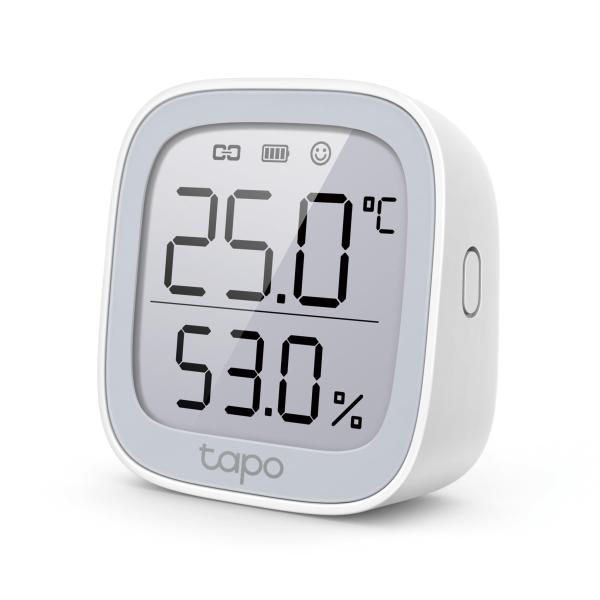 他サイト： TP-Link Tapo スマートホーム コンパクト 電子ペーパー 大型画面 温湿度計 温度計 スイス 高精度 温度 湿度 アラーム スマート温湿度計の商品画像