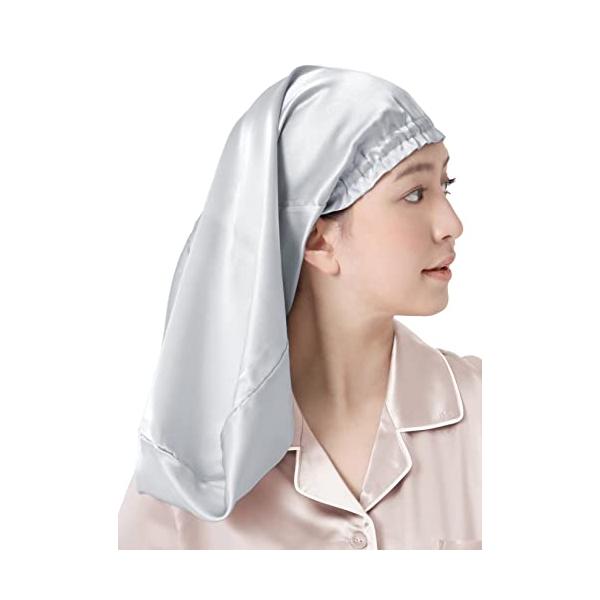【ご購入後の当店からの連絡はご登録のメールアドレスに通知いたします。必ずご確認ください】?【天然シルク100%】SEAWINDのシルクナイトキャップは両面に6Aランクのシルクを使用！通気性や保湿性に優れ機能性も抜群！オールシーズン使えるナイ...