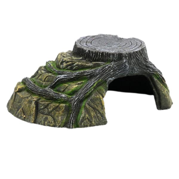 【商品概要】【切り株型のシェルター】生体の大きさに合わせてサイズをお選びください【Mサイズ】大型の水槽への設置に向い【安息できる場所】住みやすい環境を整えて快適な場所を提供して下さい【様々な生体に対応】爬虫類、両生類など小型の生体に向いてい...