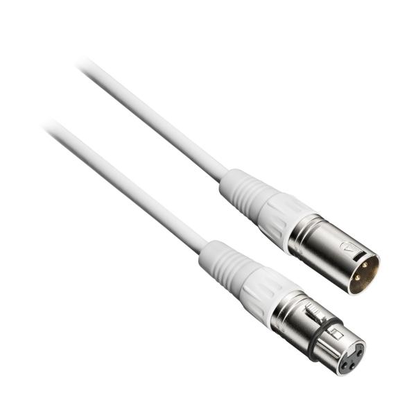 他サイト： オーディオテクニカ BX3/3.0 WH マイクケーブル XLR キャノンケーブル 3.0ｍ コンデンサーマイク +48Vファンタム電源対応 配信機材の商品画像