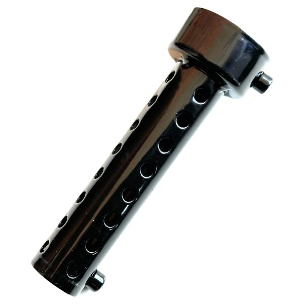 HTharros インナーサイレンサー バイク用 42mm ブラック 1本 騒音対策 汎用 バイク マフラー 消音器 42-B