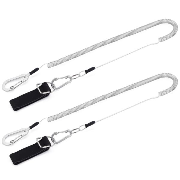 【商品概要】??【大事なロッドの落下防止に】ロッドを落としてしまって紛失したり、破損したことはございませんか？尻手ロープを使えば落下や破損防止や置き竿で魚ヒット時の引き込みによる水中落下を防ぎます。??【滑り止めベルトとワイヤー入りスパイラ...