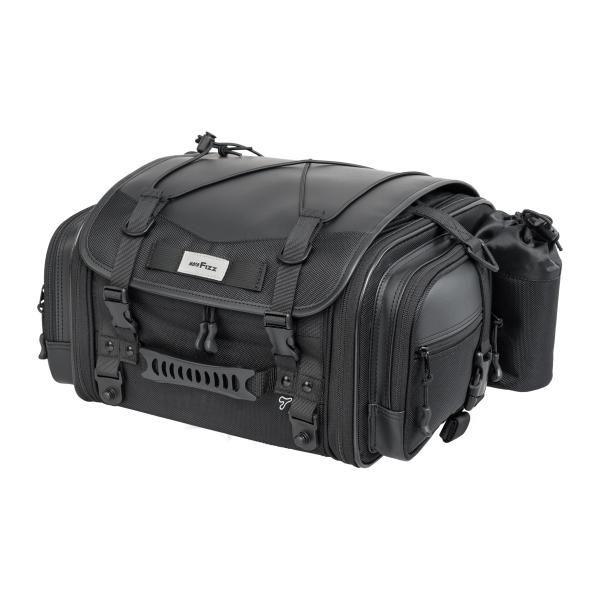[Tanax] タナックス モトフィズ バイク用バッグ シートバッグ ミニフィールドシートバッグ 19-27L 日帰り-1泊 MFK-1000 ブラッ