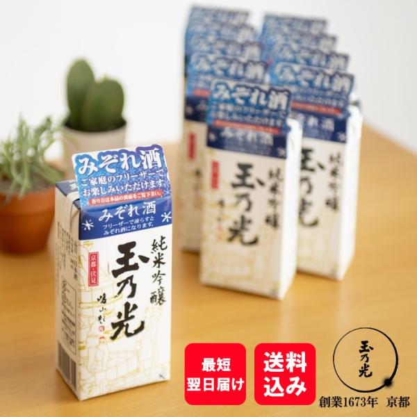 純米吟醸 玉乃光みぞれ酒青パック 300ml