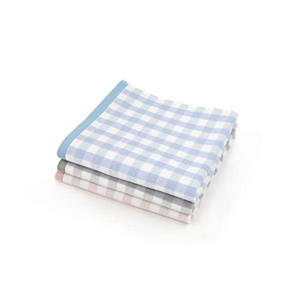 Kosugizen バスタオル パステルクロス 3色各1枚入 60×120cm 乾きやすい薄手タイプ まとめてお得 3枚セット SV-608-3