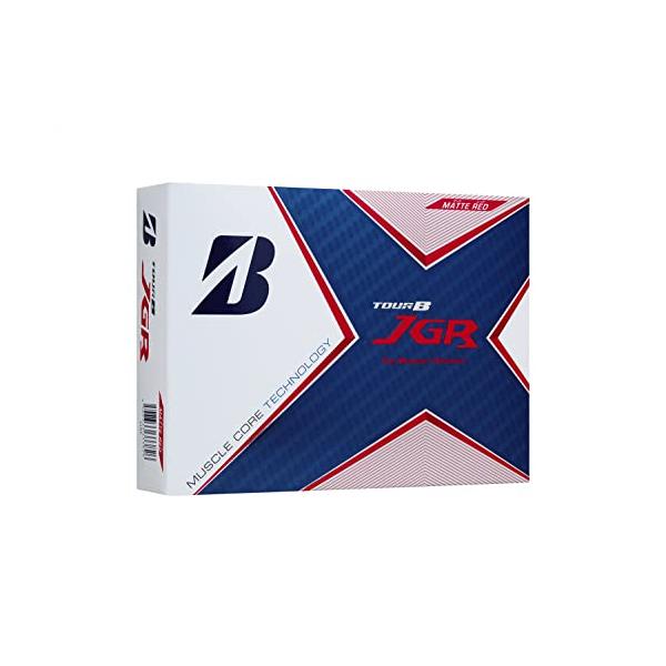 他サイト： BRIDGESTONE(ブリヂストン)ゴルフボール TOUR B JGR 2021年モデル 12球入 マットレッドの商品画像