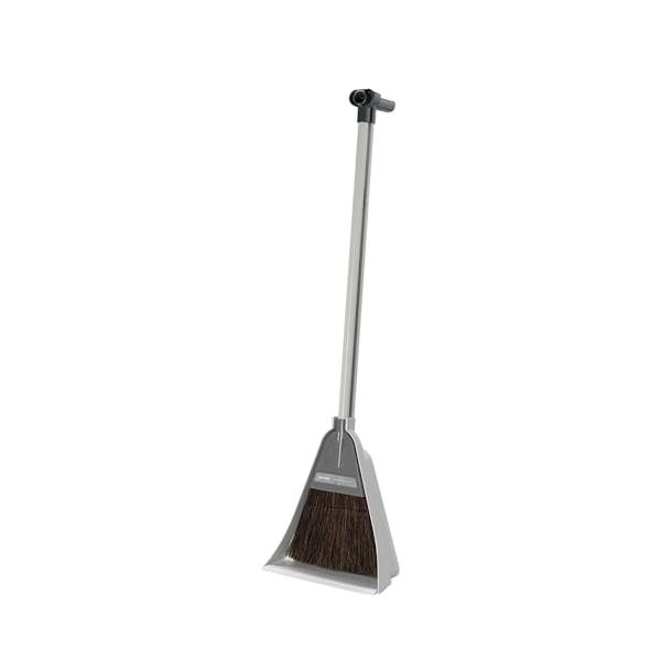 他サイト： アズマ工業(Azuma Industrial) チリトーレ グレー 自立するほうきとチリトリのセット 楽な姿勢で掃ける 玄関・ベランダ掃除 黒シの商品画像