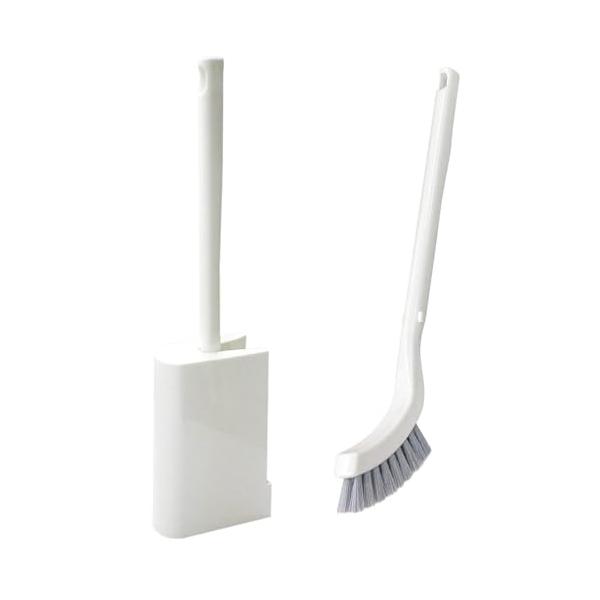 SLENDトイレブラシ ケース付きホワイト/縦36.5cm×横5.0cm×奥行9.6cm/81040・Size:縦36.5cm×横5.0cm×奥行9.6cmStyle:SLENDトイレブラシ ケース付き・パッケージ個数:1・商品サイズ：縦3...