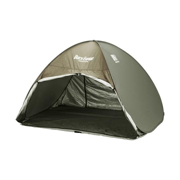武田コーポレーション 【ワンタッチテント・キャンプ・日よけ・2-3人用】 オリーブ サイズ:約幅200×奥行145×高さ125cm クイックエク