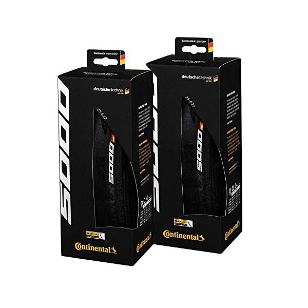 他サイト： Continental(コンチネンタル) Grand Prix 5000 クリンチャータイヤ 700x32C 2本セット  並行輸入品の商品画像