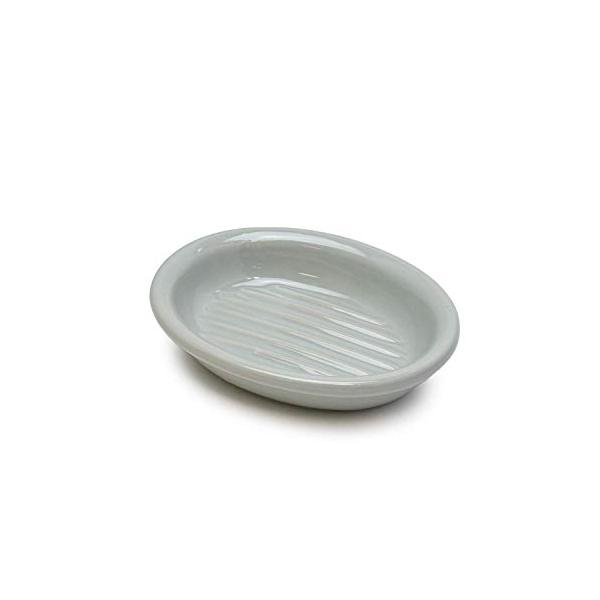 他サイト： TAMAKI ペット用食器 アペティ 猫用オーバル グレー 直径16.5×奥行12.5×高さ3.5cm 200ml 電子レンジ・食洗器対応 T-の商品画像