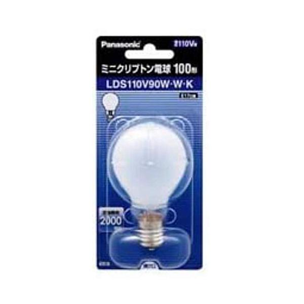 パナソニック ミニクリプトン電球100形【1個入】 LDS110V90WWK