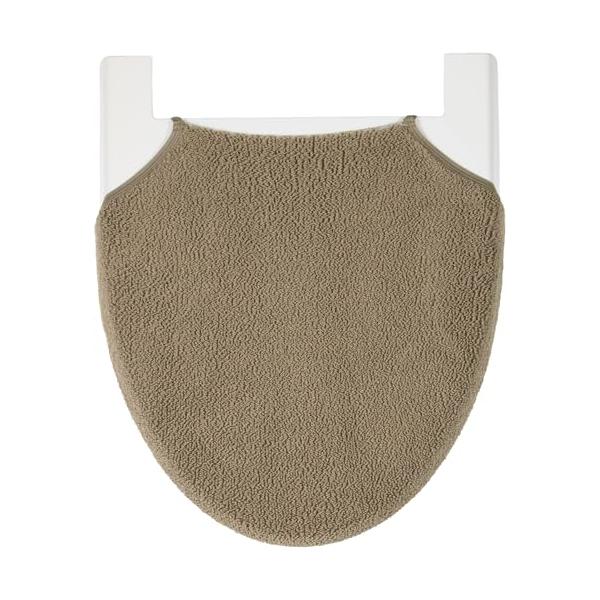 フタカバーグレージュ/幅34×奥行38×高さ2cm/YNF-556・Color:グレージュStyle:フタカバー・パッケージ個数:1・全型対応（洗浄・暖房型、O型、U型）・商品サイズ： 幅34×奥行38×高さ2cm・素材：アクリル100%・...