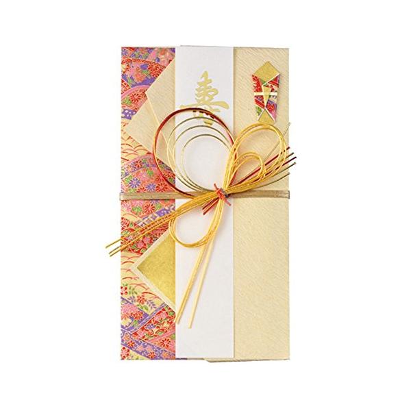 他サイト： マルアイ 紙 口糊 祝儀袋 結婚式 デザイン 和風 ひより 赤 1枚 キ-646Rの商品画像