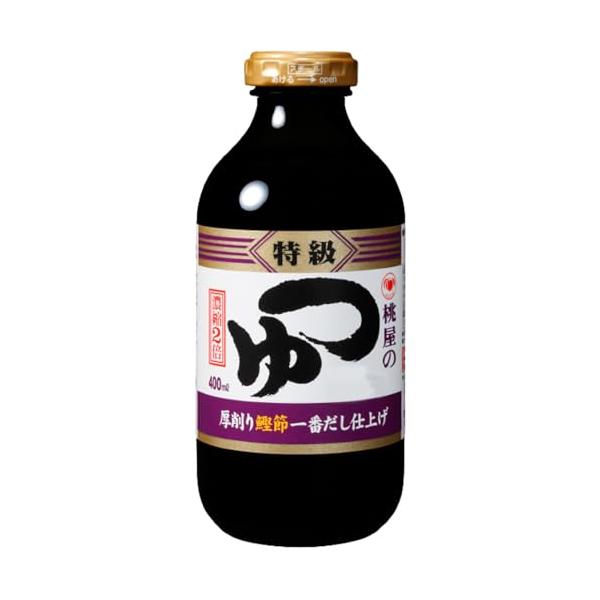 他サイト： 桃屋 つゆ特級 400ml 【めんつゆ 蕎麦 濃縮2倍 】の商品画像