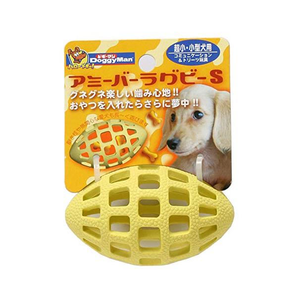 他サイト： ドギーマン 犬用おもちゃ アミーバー ラグビー S サイズの商品画像