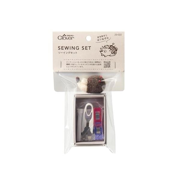 CLOVER 裁縫道具 ソーイングセット〈はりねずみ〉  ■▼690-5254 23-022  1個