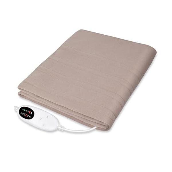 シンプルライトブラウン/140*80/140*80cm/TW80140・Color:ライトブラウン/140*80Size:140*80cm・パッケージ個数:1・5段階温度調整・切り忘れ防止タイマー付き電気毛布はボタンを押すだけの簡単操作で、...