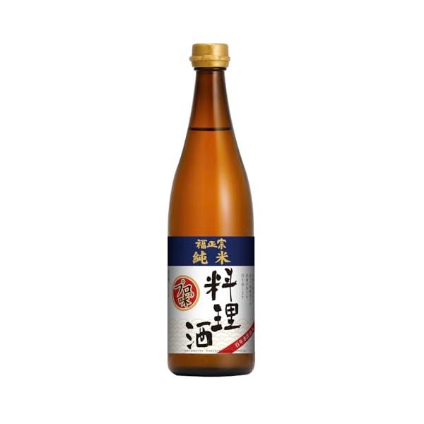 本格派の料理酒料理のための品質を追及した本格派の料理酒です。純米酒に含まれるさまざまな成分が料理に旨味を与え、テリ良く仕上げます。この純米料理酒には、アミノ酸などの旨み成分がたっぷり含まれていますので、和食にはもちろん、洋食・中華料理等、ジ...