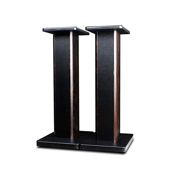 BQKOZFIN スピーカースタンド 高さ70cm スピーカー 台 木製 2台1組 天板19×23.5cm 耐荷重50kg