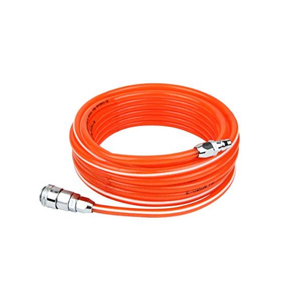 E-Value ウレタンエアホース 内径6.5×外径10.0mm EAZ-010N 10m クリア