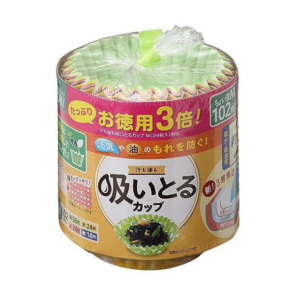 3)M量3倍 102枚4色/-/1841・Style:3)M量3倍 102枚・パッケージ個数:1・サイズ:M・本体重量(約):総重量/49g・素材・材質:コットン/バイオPET/PET・生産国:日本・内容量:4色 (赤・緑・黄・紺) 102...