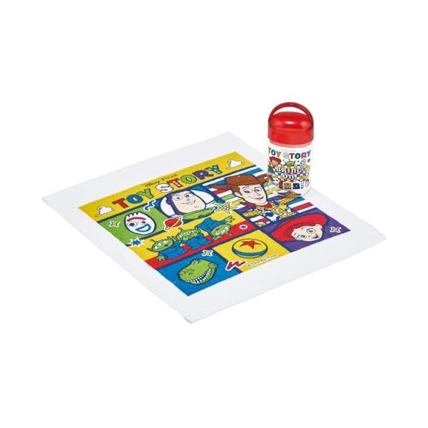 トイストーリー/横28×縦32cm/OA5AG・Color:トイストーリーPatternName:おしぼり・パッケージ個数:1・サイズ：横5.8×縦4.4×高12.5、おしぼり：横28×縦32cm・材質：ケース：AS樹脂、おしぼり：綿100...