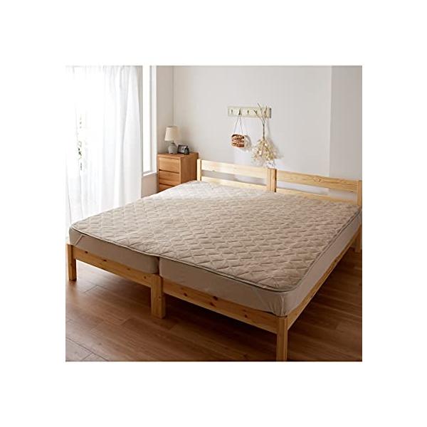 グレージュ/5人用(280cm)/ZZY4921N0145・Size:5人用(280cm)Color:グレージュ・大人気年中使えるコットン１００％のタオル地敷きパッドに防水タイプが登場お子様のおねしょ対策にも丁度良く、ペッドと一緒に寝ても安...