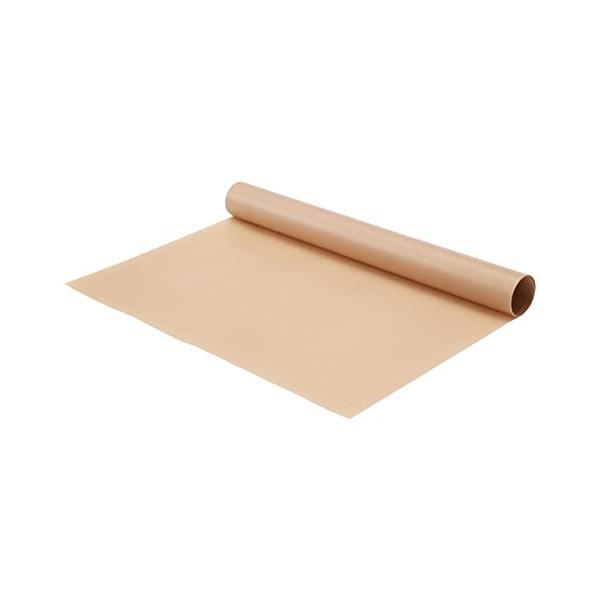 ベージュ/約幅33cm×長さ1.2m/390640・パッケージ個数:1・オーブン料理に繰り返し使えるクッキングシート・フッ素樹脂加工でくっつきにくくお手入れ簡単・洗って繰り返し使えるので経済的・使用する天板や調理器具に合わせて自由にカットO...