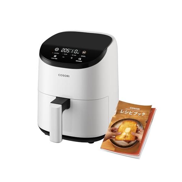 1台4役 ホワイトホワイト/-/CAF-LI211-WJP・Style:1台4役 ホワイト・パッケージ個数:1・コンパクト1~2人にぴったりなCOSORI２Lノンフライヤーが遂に登場一人暮らしはもちろん、車中泊やアウトドア活動にもぴったりで...