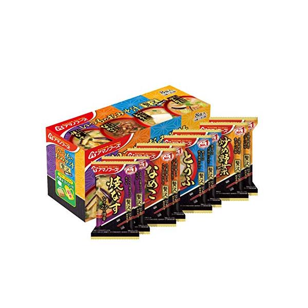 他サイト： アマノフーズいつものおみそ汁贅沢4種セット8食の商品画像