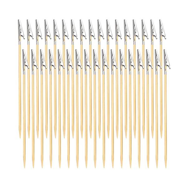 他サイト： ネコの手持ち手棒 50本入 ホビー用塗装用具 プラモデル 塗装棒 塗装ブース ペインティングクリップの商品画像